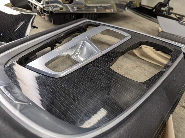 *NOTE* 16-19 OEM BMW G11 G12 740 750 Center Console Dash Door Trim Wood SET