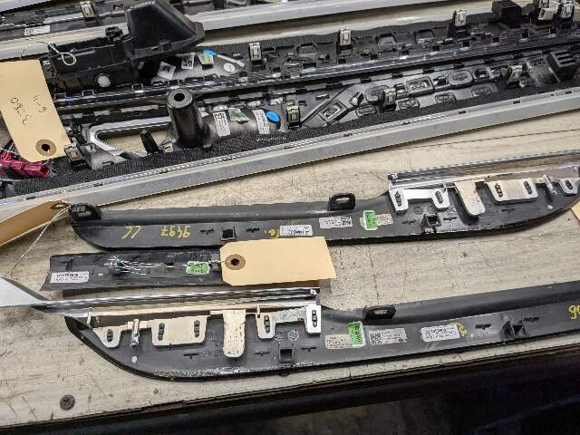 *NOTE* 16-19 OEM BMW G11 G12 740 750 Center Console Dash Door Trim Wood SET