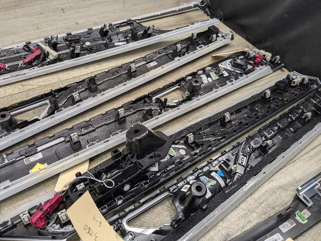 *NOTE* 16-19 OEM BMW G11 G12 740 750 Center Console Dash Door Trim Wood SET