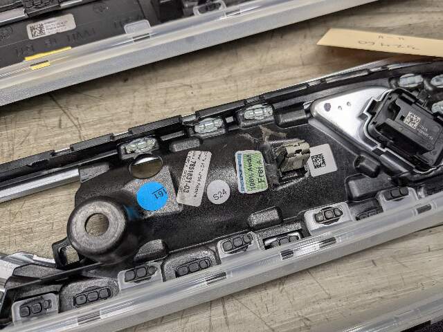 *NOTE* 16-19 OEM BMW G11 G12 740 750 Center Console Dash Door Trim Wood SET