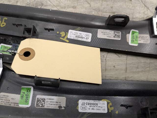 *NOTE* 16-19 OEM BMW G11 G12 740 750 Center Console Dash Door Trim Wood SET