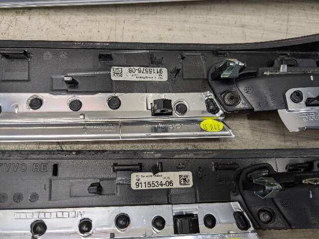 09-12 OEM BMW F02 750 Center Console Dash Door Trims Wood SET
