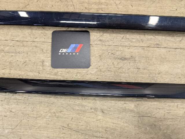 14-19 OEM BMW F85 F86 X5M X6M Front Right Windshield Side Drip Molding PAIR