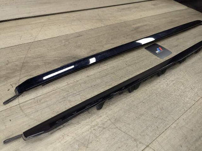 14-19 OEM BMW F85 F86 X5M X6M Front Right Windshield Side Drip Molding PAIR