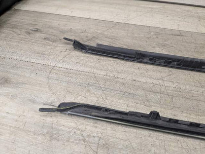 14-19 OEM BMW F85 F86 X5M X6M Front Right Windshield Side Drip Molding PAIR