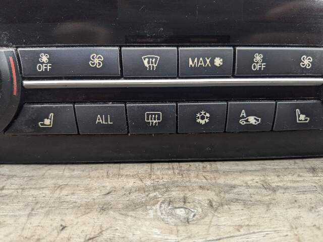 09-15 OEM BMW F01 F02 740 750 AC Switch Heater Climate Control Radio Buttons