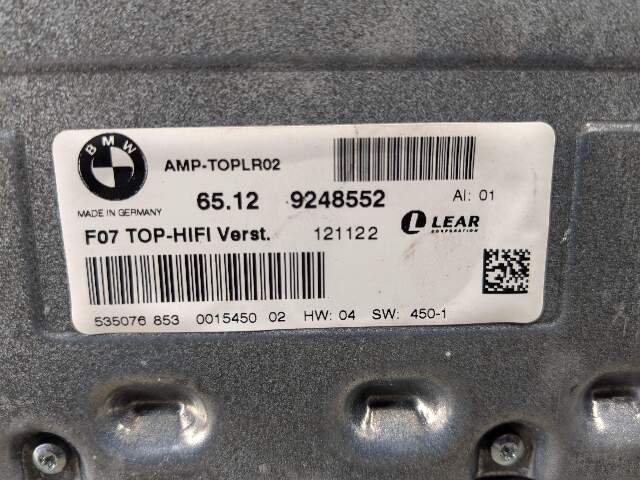 OEM BMW F01 F02 F07 F25 PRE LCI Top-Hifi M Stereo Sound Audio Amplifier AMP LEAR