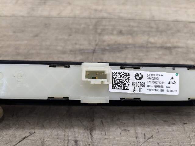 09-15 OEM BMW F01 F02 740 750 Right Passenger Seat Memory Control Switch Module