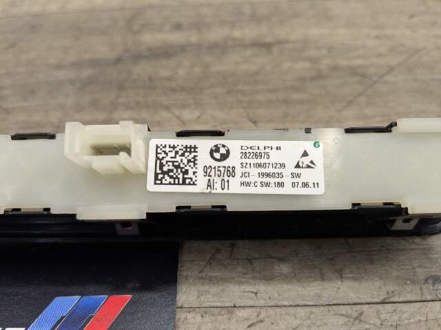09-15 OEM BMW F01 F02 740 750 Right Passenger Seat Memory Control Switch Module