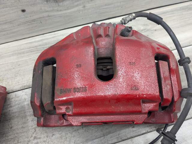 OEM BMW F01 F02 F06 F07 F10 F11 F12 F13 FRONT Left Right Brake Calipers PAIR Red