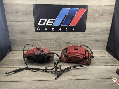 OEM BMW F01 F02 F06 F07 F10 F11 F12 F13 FRONT Left Right Brake Calipers PAIR Red