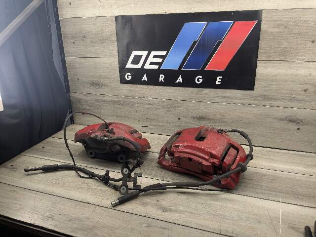OEM BMW F01 F02 F06 F07 F10 F11 F12 F13 FRONT Left Right Brake Calipers PAIR Red