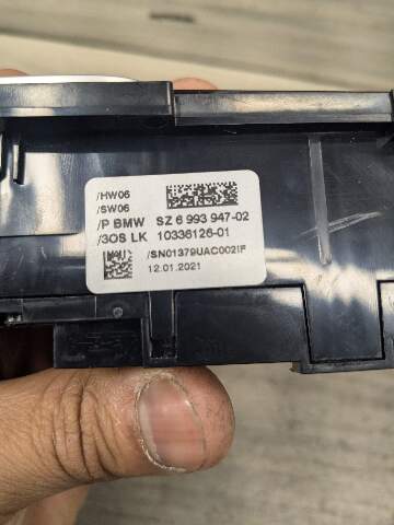 18-24 OEM BMW G01 G02 X3 X4 Switch Sport Comfort Operating Unit Center Console