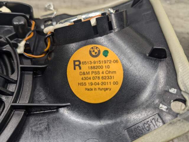 OEM BMW F01 F02 740 750 760 B7 TOP HIFI Audio Sound System Speaker Tweeter SET