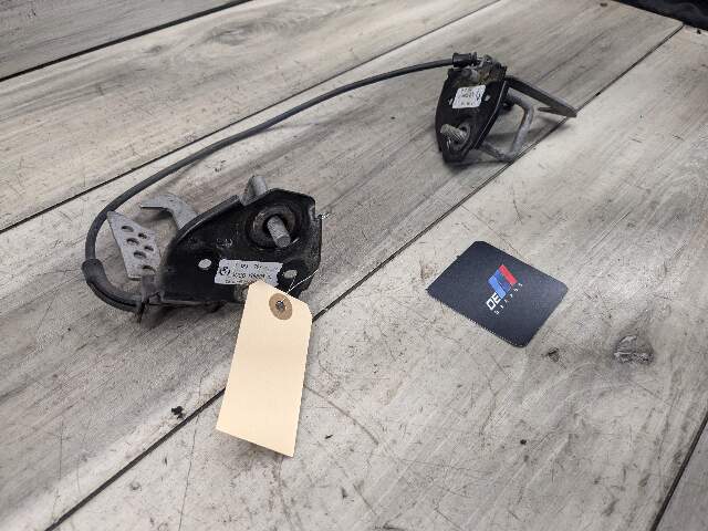 OEM BMW F01 F02 F10 F06 F12 F13 Hood Release Latch Cable W/ Hooks