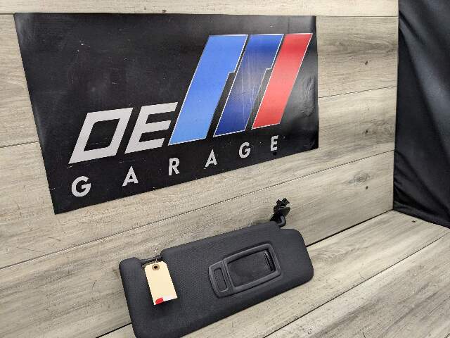 18-24 OEM BMW G01 G02 F97 F98 X3 Right Passenger Side Sun Visor Anthracite Black