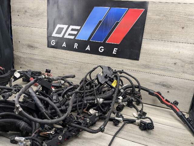 14-19 OEM BMW F85 F86 X5M X6M 4.4L V8 S63R Engine Motor Wire Wiring Harness SET