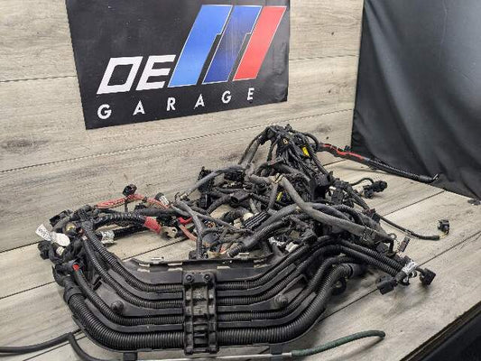 14-19 OEM BMW F85 F86 X5M X6M 4.4L V8 S63R Engine Motor Wire Wiring Harness SET
