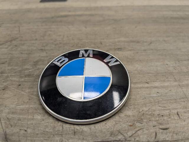 Genuine BMW F02 F22 F30 F32 F80 E90 M2 M3 M4 Rear Trunk Lid Round Emblem 74mm
