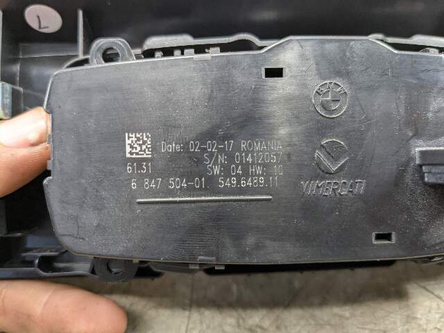 12-20 OEM BMW F22 F30 F32 F80 M3 M4 Headlight Switch Control Panel Light Module