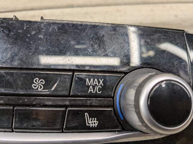 17-22 OEM BMW G30 F90 M5 A/C AC Rear Heater Climate Control Switch Panel Black