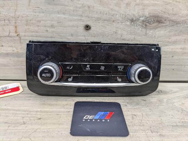 17-22 OEM BMW G30 F90 M5 A/C AC Rear Heater Climate Control Switch Panel Black