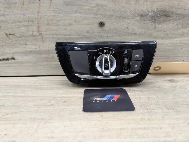 17-23 OEM BMW F90 M5 G30 G32 Headlight Switch Control Panel Light Module BLACK