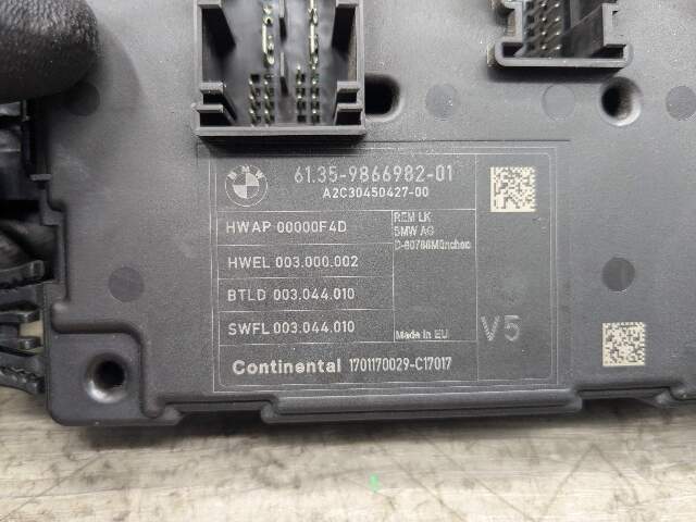 12-20 OEM BMW F22 F30 F82 REM Rear Body Control Unit Electronic Module BCM Box