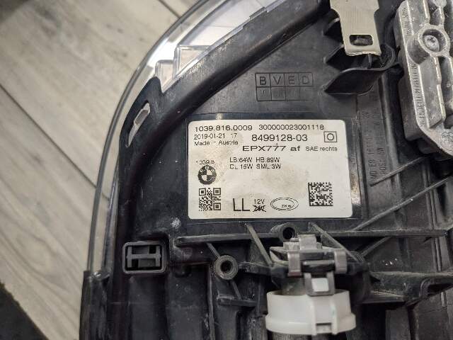 17-20 OEM BMW F90 G30 M550 Passenger Right ICON Adaptive LED Headlight COMPLETE