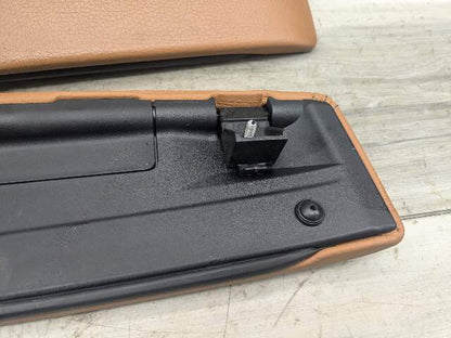17-23 OEM BMW G30 530 540 M550 Retractable Armrest Tray Console Leather Brown