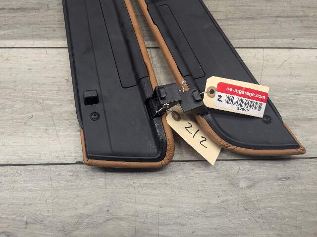 17-23 OEM BMW G30 530 540 M550 Retractable Armrest Tray Console Leather Brown