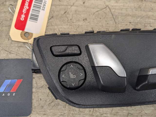17-23 OEM BMW F90 G30 M5 Front Passenger Right Seat Adjustment Control Switch