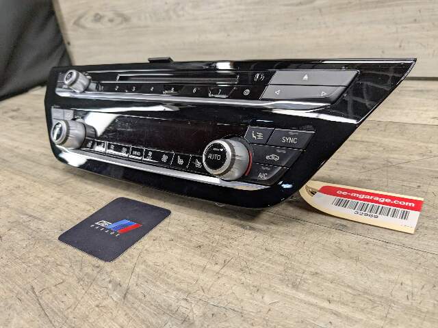 17-20 OEM BMW F90 G30 530 540 M550 AC Climate Control Panel Radio Media Buttons