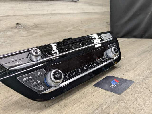 17-20 OEM BMW F90 G30 530 540 M550 AC Climate Control Panel Radio Media Buttons