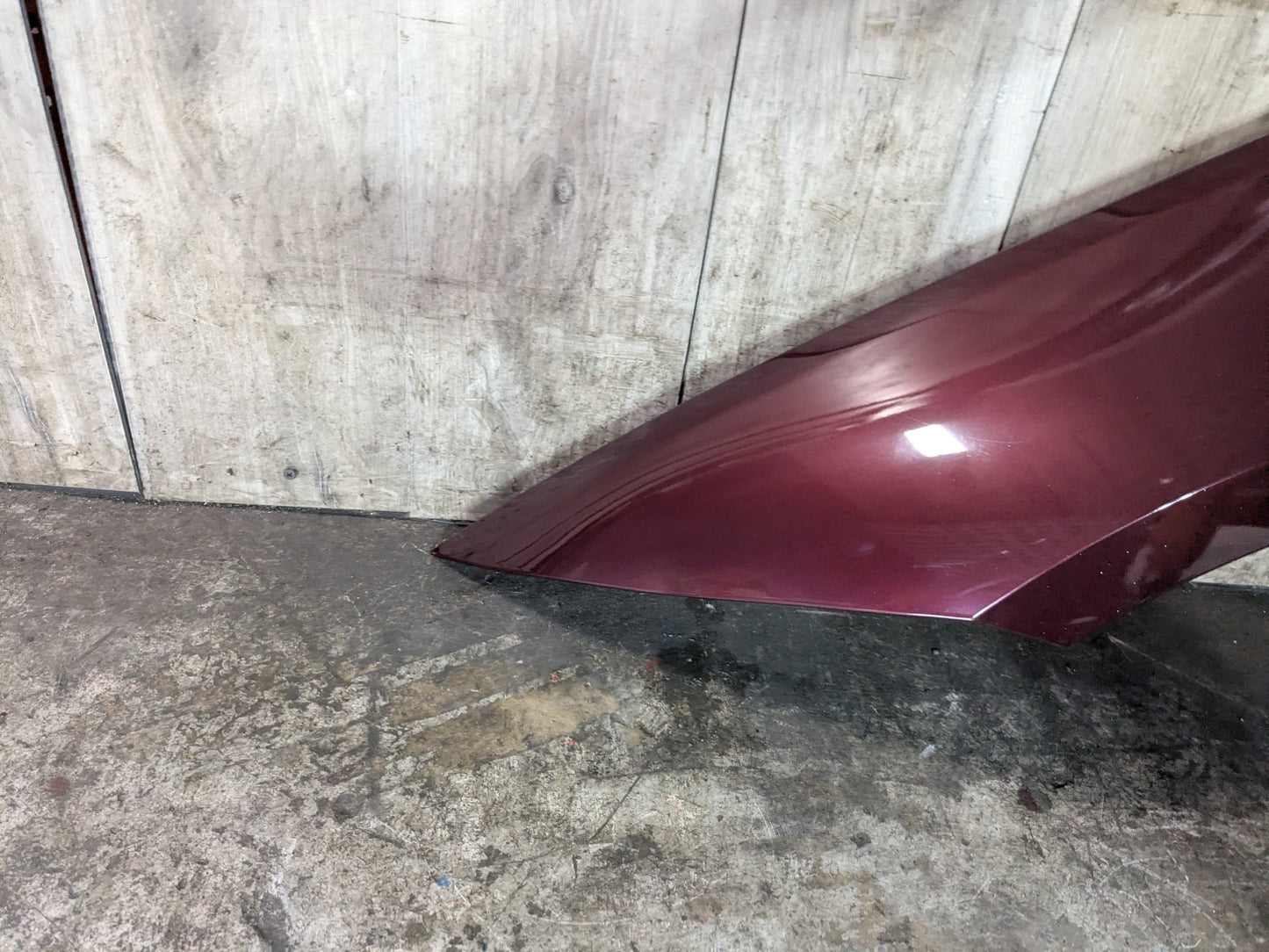 07-13 OEM BMW E92 E93 325 328 330 335 Left Driver Side Fender Panel Red A39