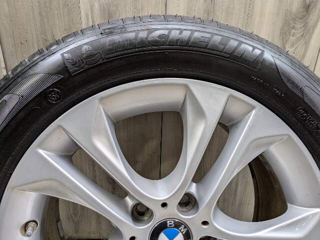 11-18 OEM BMW F25 F26 X3 X4 Alloy Rim Wheel 18x8" ET43 Double Spoke Style 605