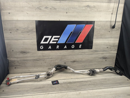 16-19 OEM BMW F90 G12 750 G30 M550 AT Transmission Oil Cooler Line Return Flow
