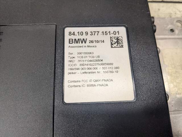12-17 OEM BMW F82 F30 F32 F36 F06 M3 M4 M5 M6 Telematics Control Unit Module