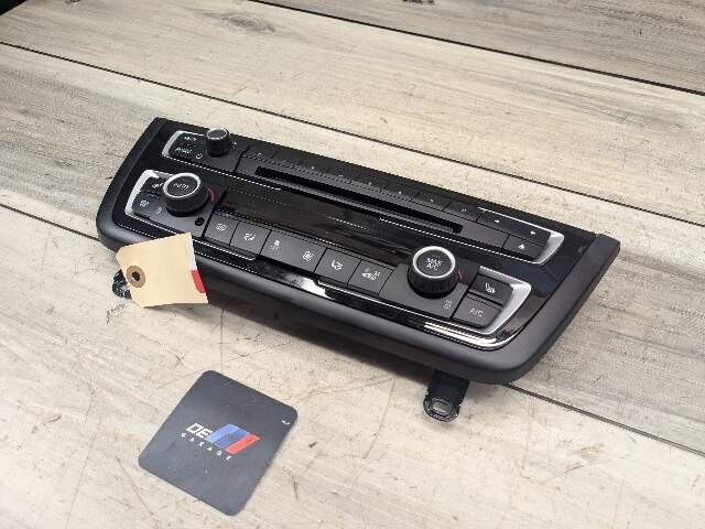 12-18 OEM BMW F82 F30 F32 F36 M3 M4 AC Heater Control Panel Radio Media Buttons