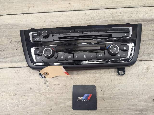 12-18 OEM BMW F82 F30 F32 F36 M3 M4 AC Heater Control Panel Radio Media Buttons