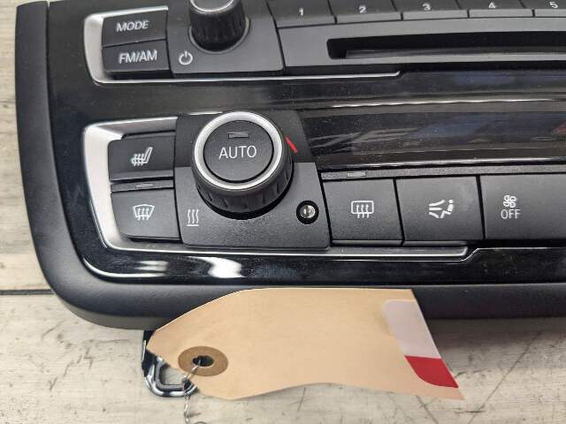 12-18 OEM BMW F82 F30 F32 F36 M3 M4 AC Heater Control Panel Radio Media Buttons