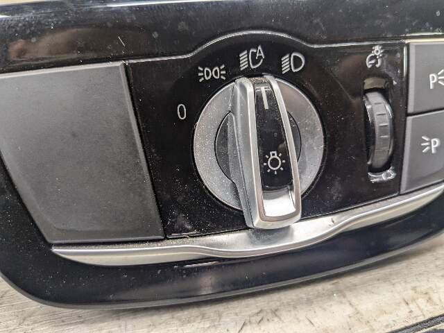 17-23 OEM BMW F90 M5 G30 G32 Headlight Switch Control Panel Light Module BLACK