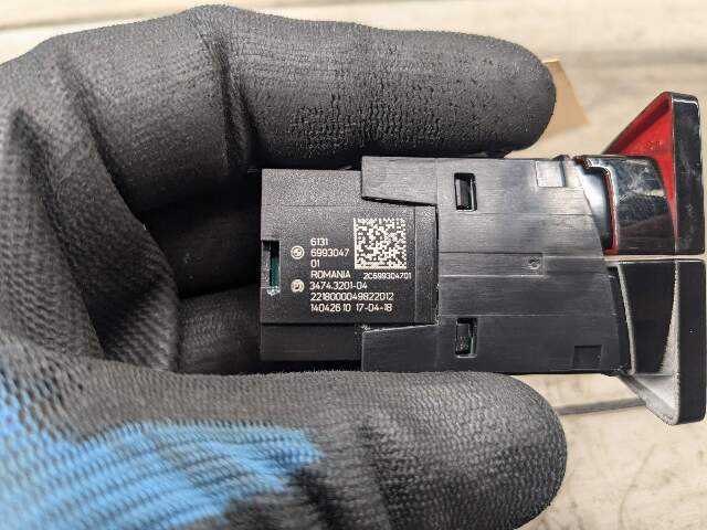 OEM BMW F90 G12 G30 Door Lock Emergency Hazard Warning Flasher Control Switch