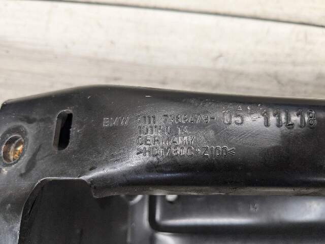 16-24 OEM BMW G12 G30 F90 M5 M8 Left Bumper Radiator Support Crash Reinforcement