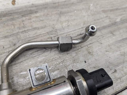 16-19 OEM BMW G12 750 G30 M550 Left Engine N63R Fuel Injector Rail Lines 1-4