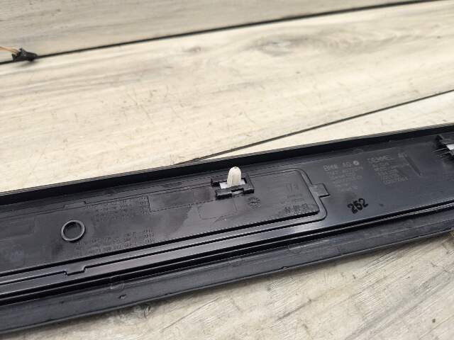NOTE* 17-23 OEM BMW G30 Front Left Right Lighter Door Sill Molding M Trim SET