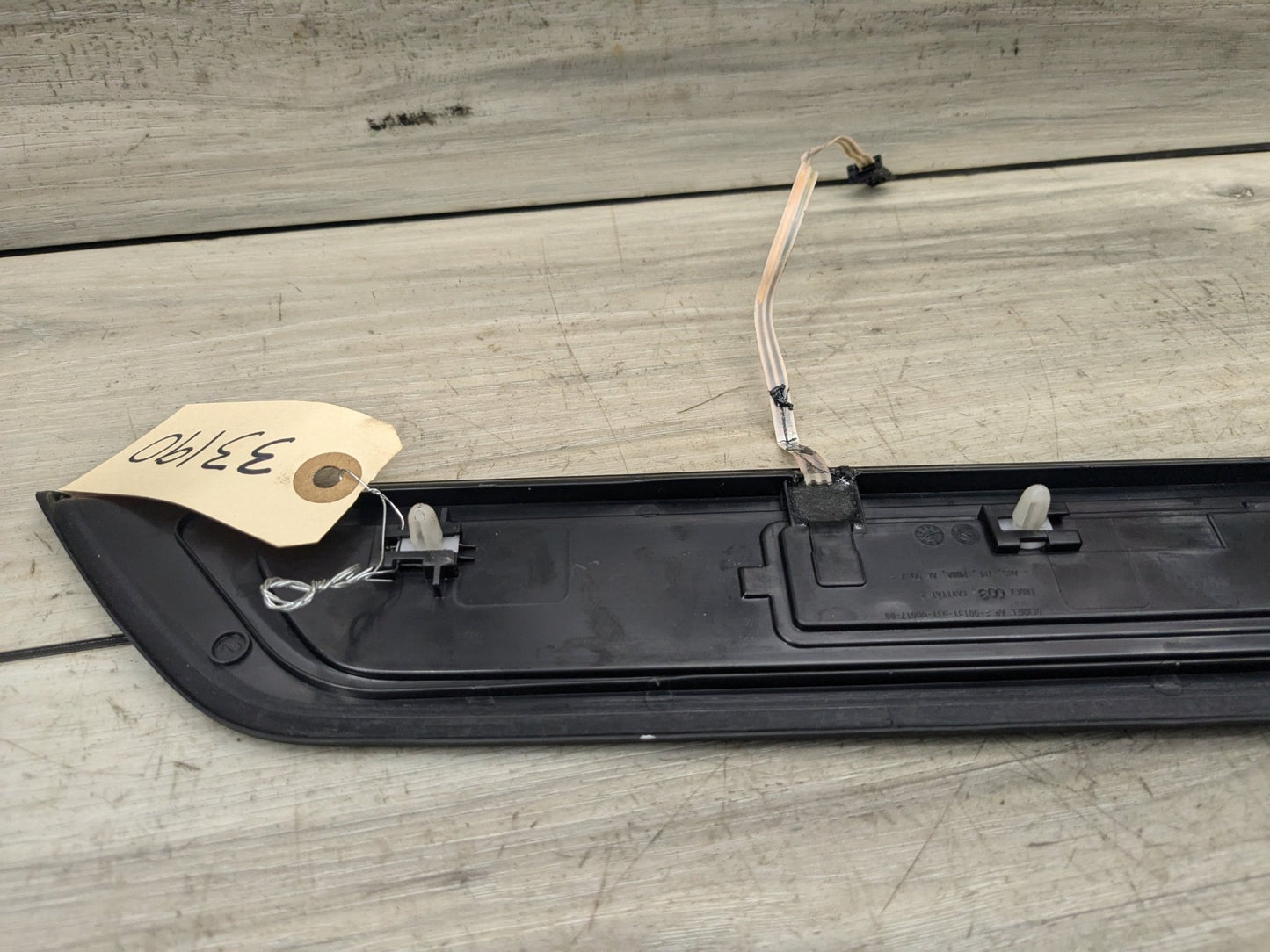 NOTE* 17-23 OEM BMW G30 Front Left Right Lighter Door Sill Molding M Trim SET