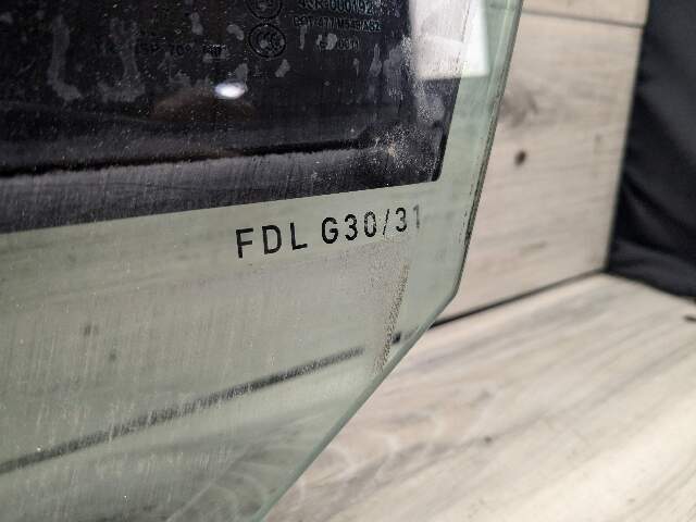 17-23 OEM BMW G30 F90 530 M550 M5 Front Left Driver Door Window Glass Tinted