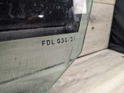 17-23 OEM BMW G30 F90 530 M550 M5 Front Left Driver Door Window Glass Tinted