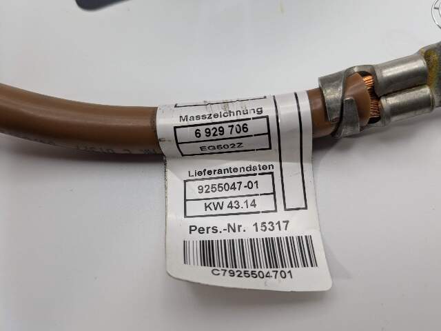 OEM BMW E90 F15 F30 F80 F85 F90 G80 M3 M4 Negative Battery Cable Terminal Wire